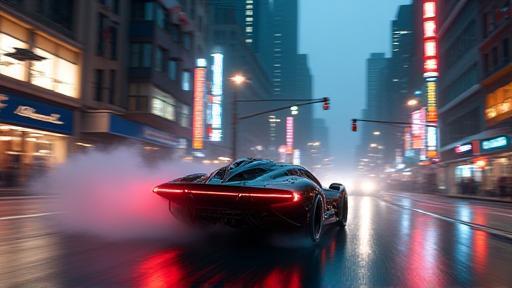 Game screenshot from Cyberdrift Neon Rivals
